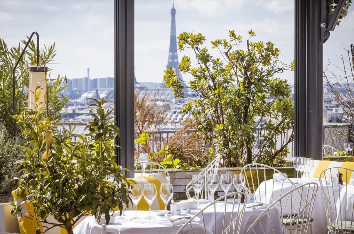 restaurants with a view in paris