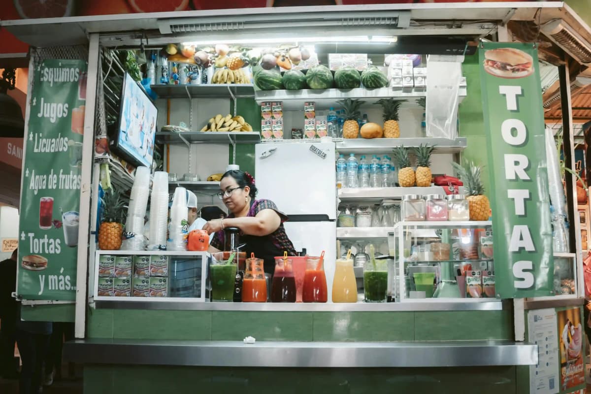 aguas frescas mexican drinks