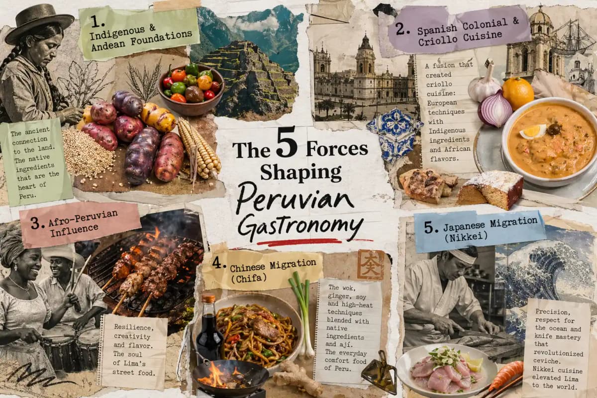 The 5 Forces Shaping Peruvian Gastronomy