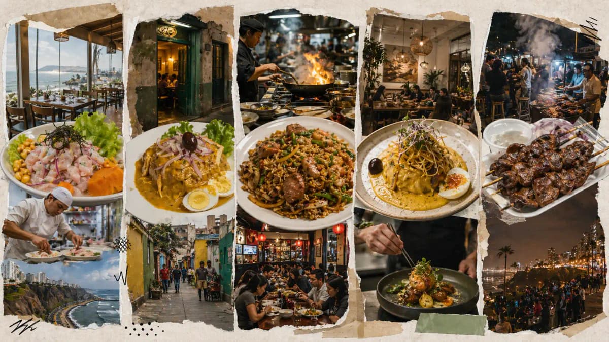 types of restaurants in Peru