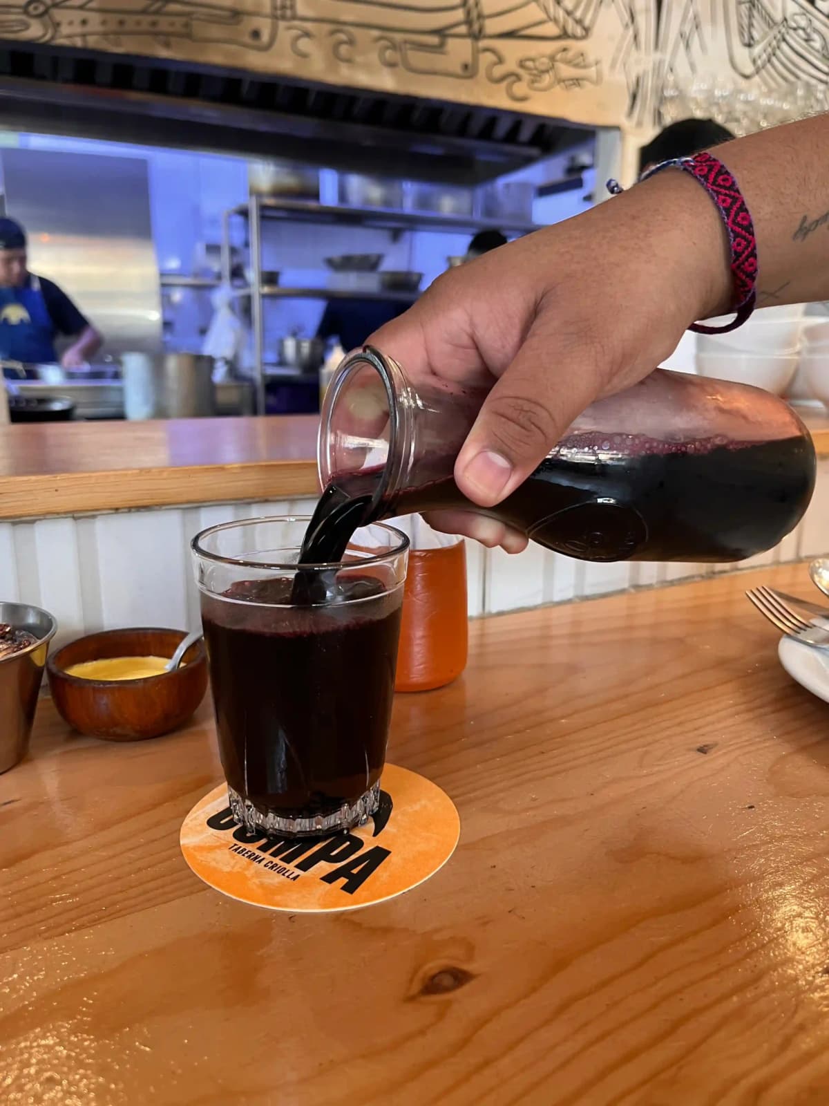 chicha morada drink