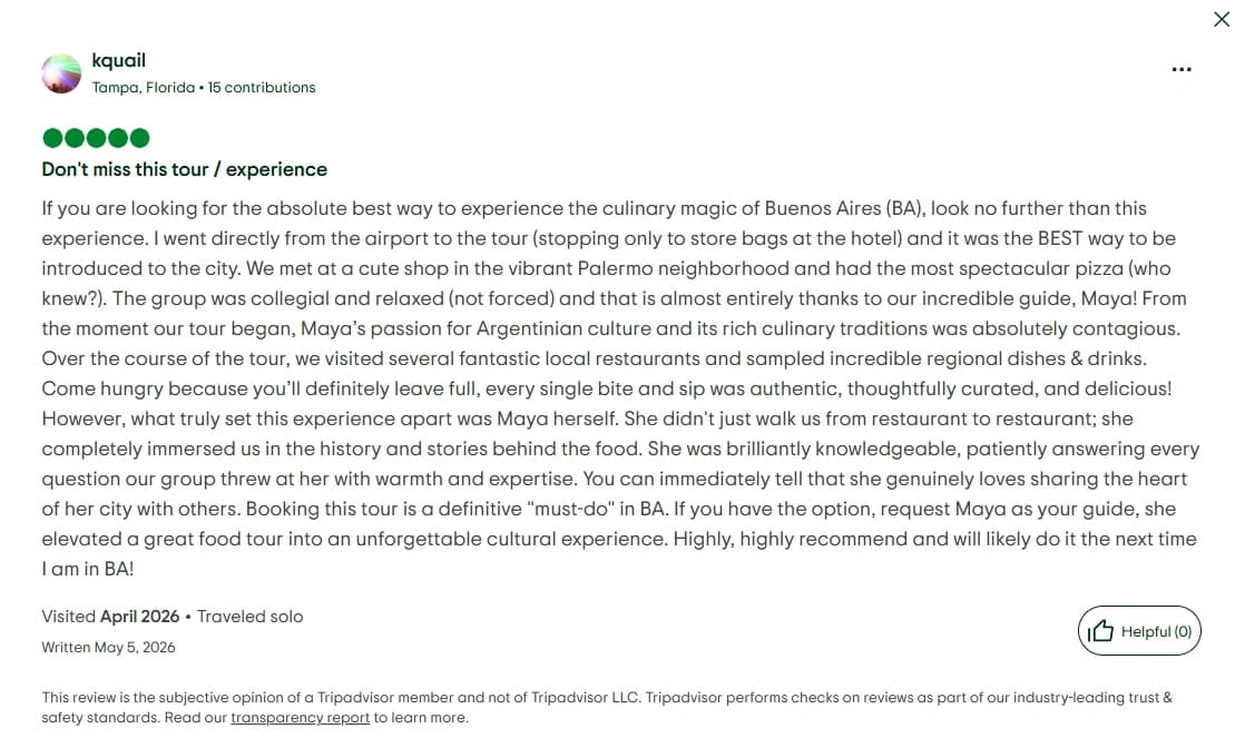 tripadvisor reviews