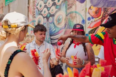 Tasting frutas exoticas Cartagena