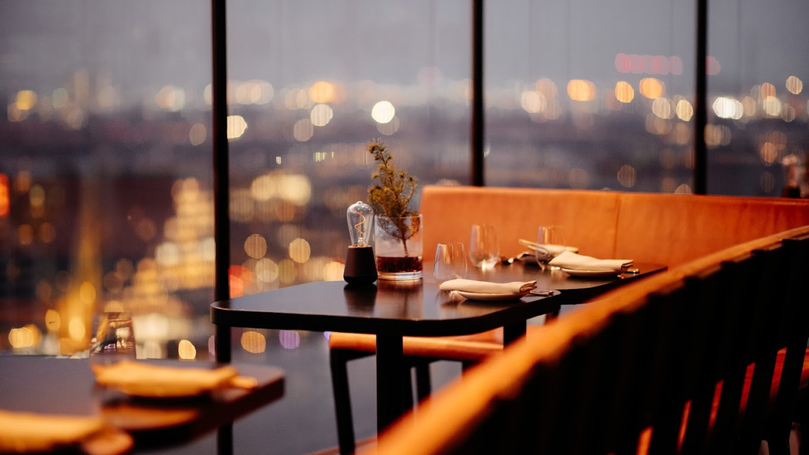 Incredible views of the city