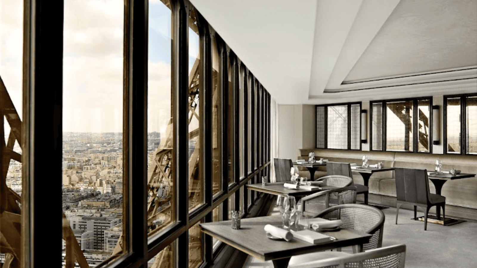 Have you ever thought about eating inside the Eiffel Tower?