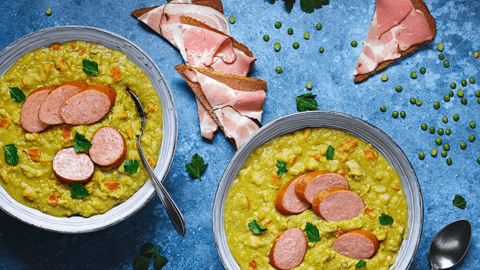 Pea soup