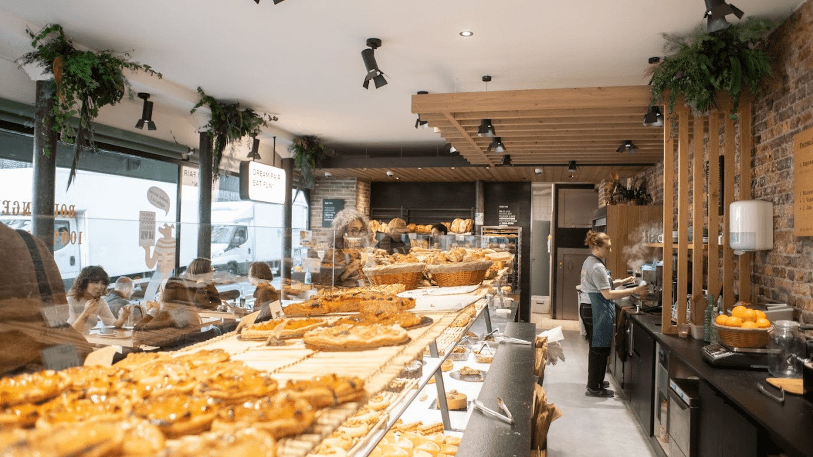 Typical Parisian boulangerie