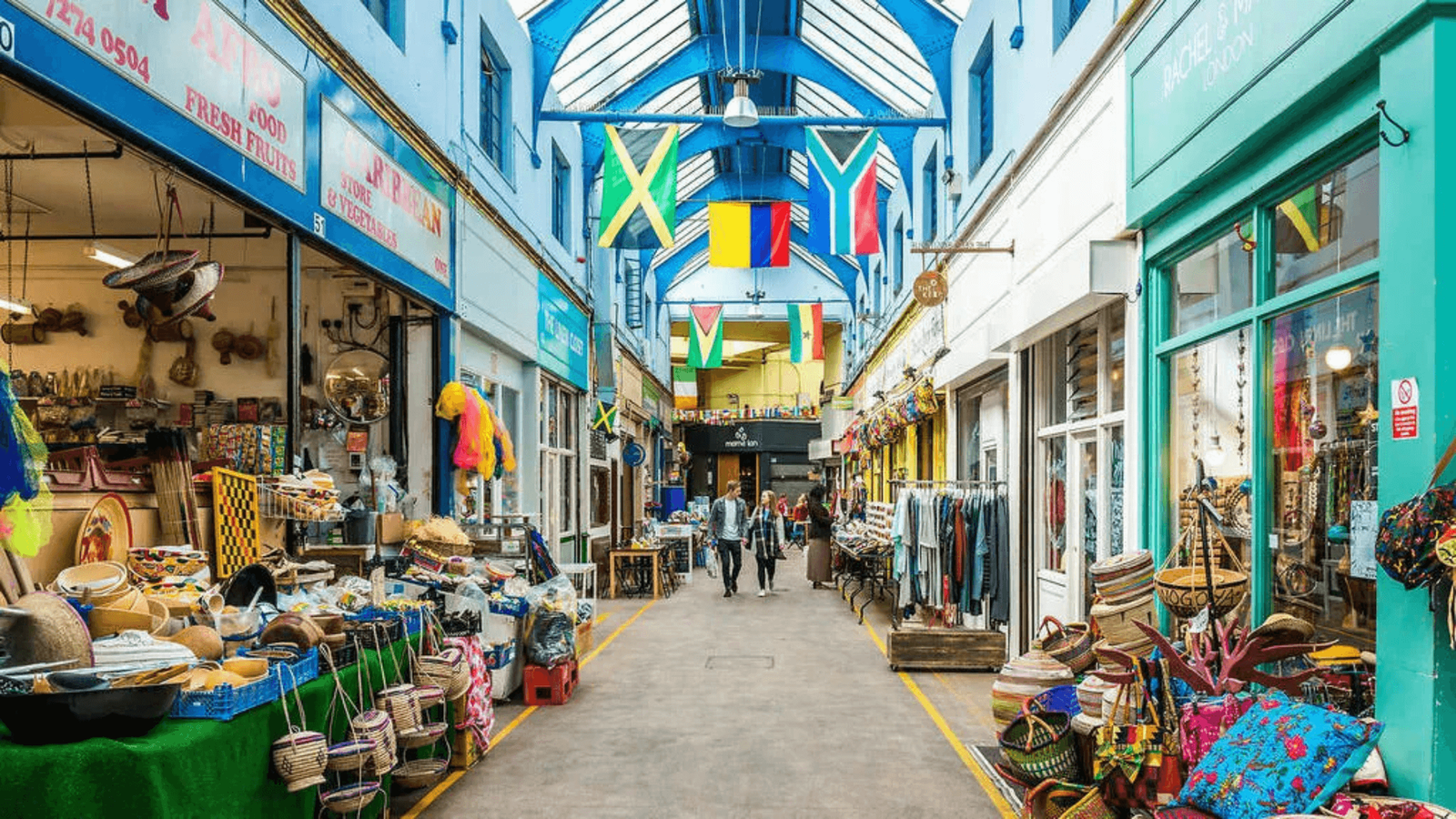Discover all the flavours you can find in this market