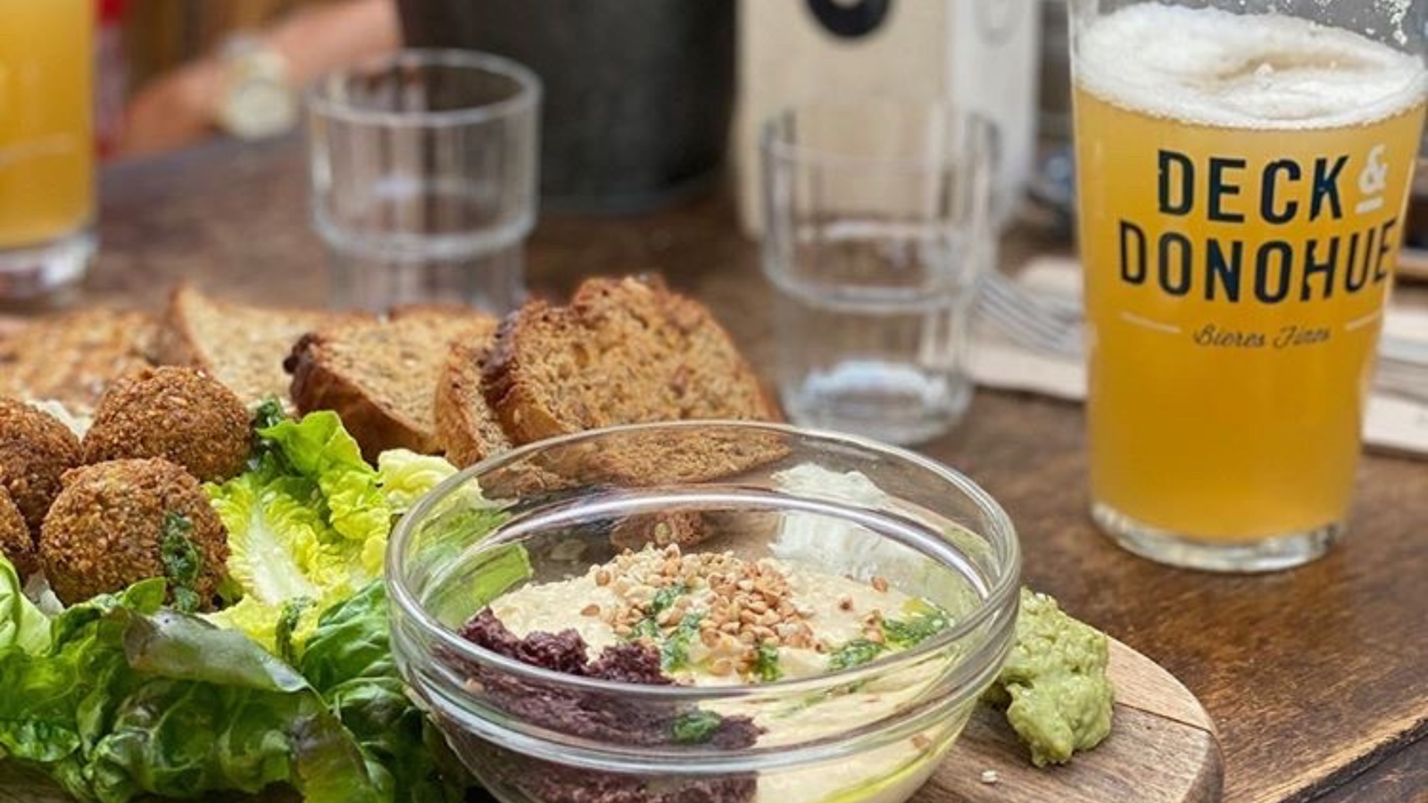 Vegans options and relaxed environment