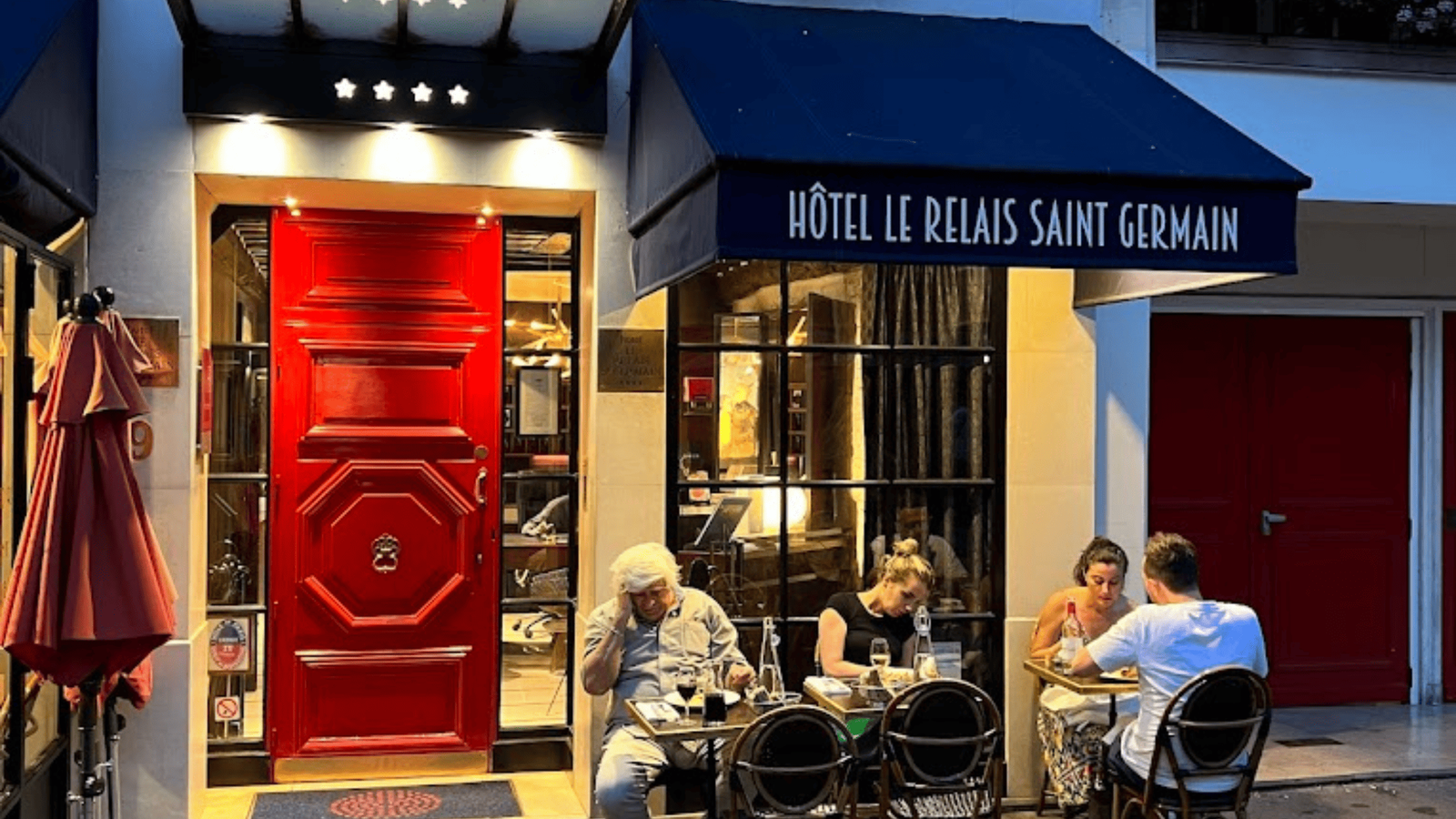 Inside of a Hotel, called Le Relais Saint Germain