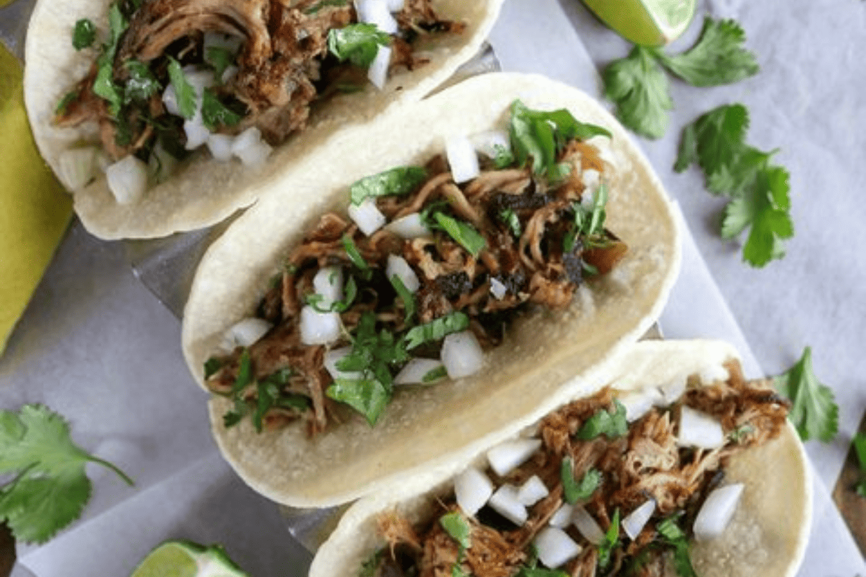 Carnitas is one of the favorite tacos of Mexicans