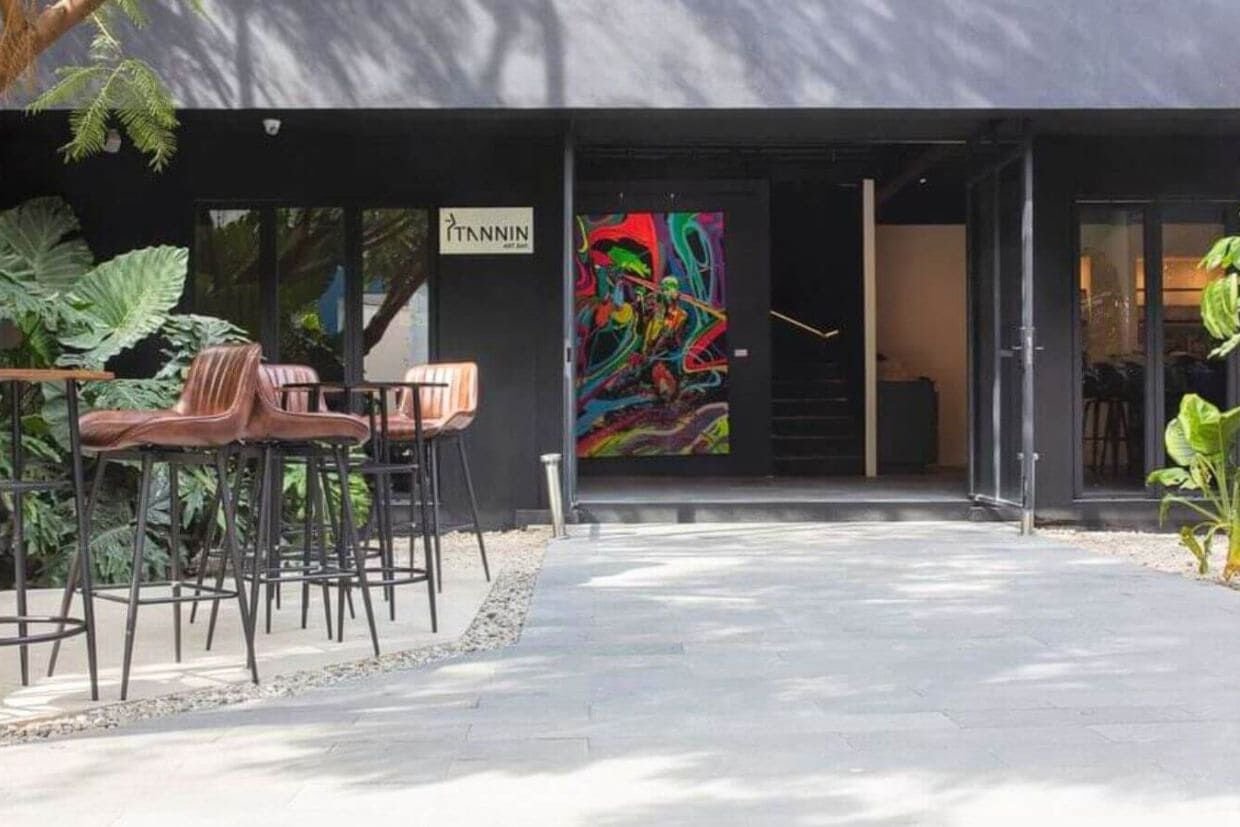 Unique fusion of art and wine