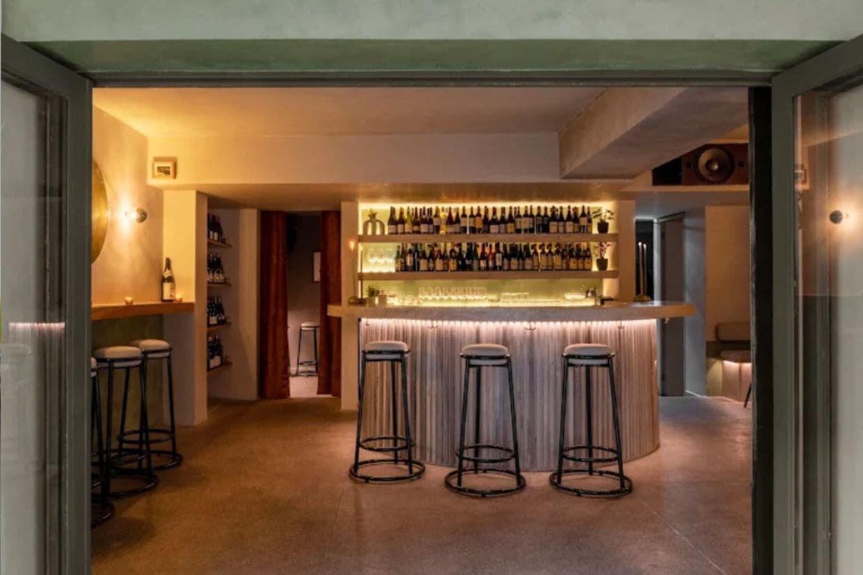 Contemporary wine bar